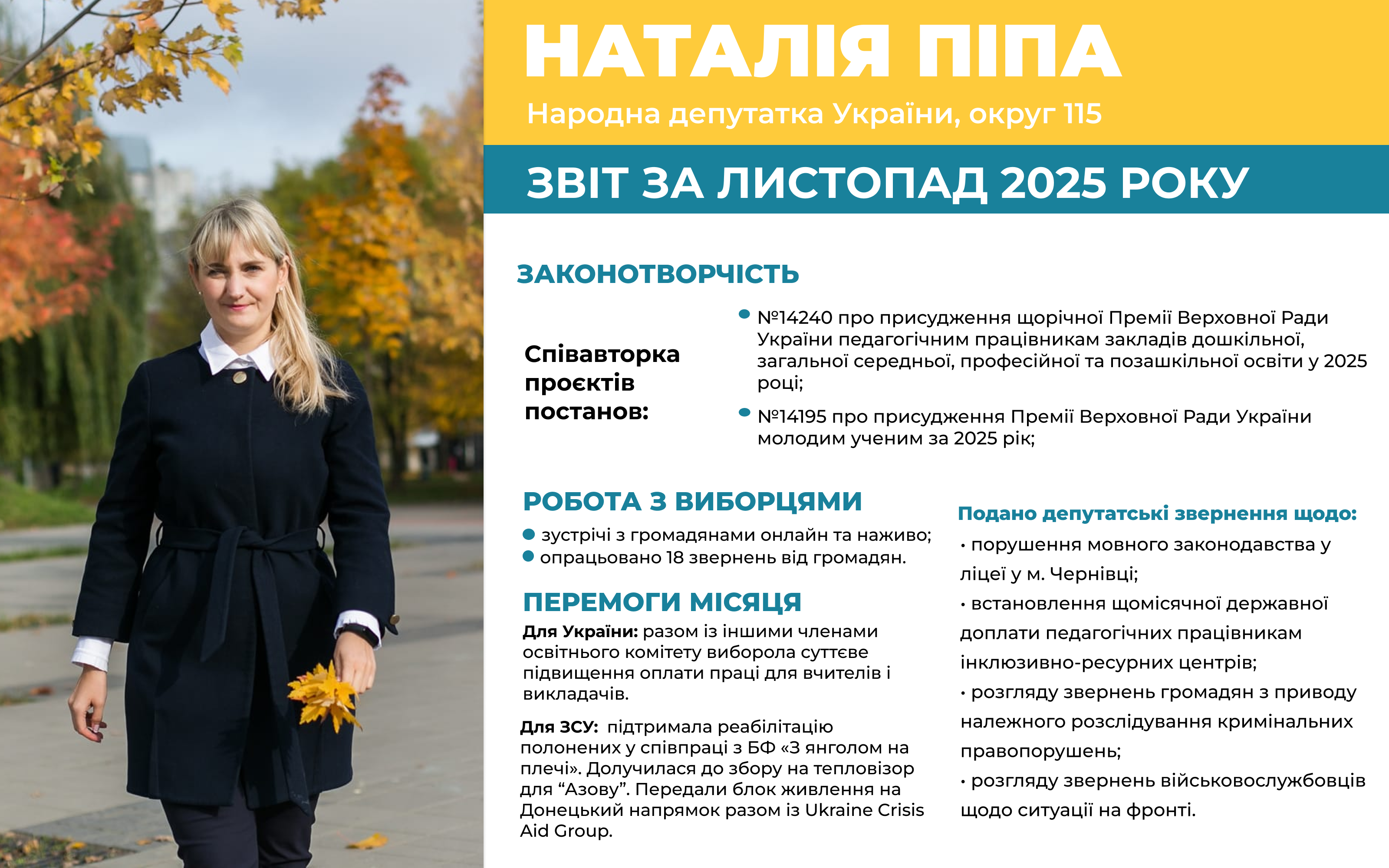 Звіт листопад 2025